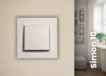Simon 10 Kontakt-Simon, ekonomiczna seria osprzętu elektroinstalacyjnego do podstawowych instalacji